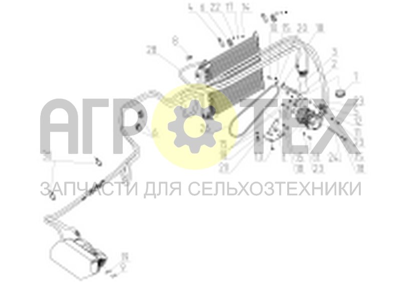 Установка кондиционера (142.06.28.000) (№23 на схеме)